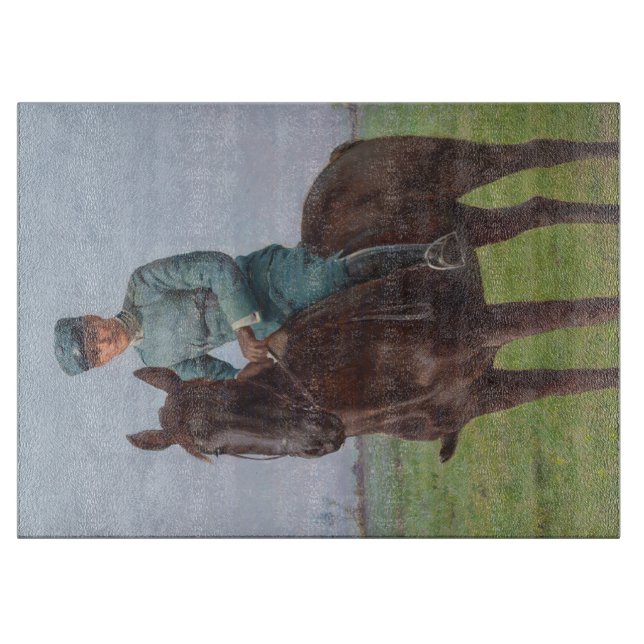 Porträtt i Attilio Triboletti (Cavalry Soldier) (Framsidan)