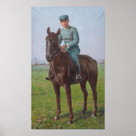 Porträtt i Attilio Triboletti (Cavalry Soldier) Poster