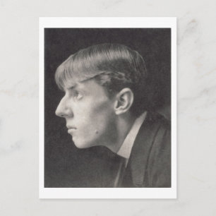 Porträtt i Aubrey Beardsley (1872-98) av Frederic Vykort