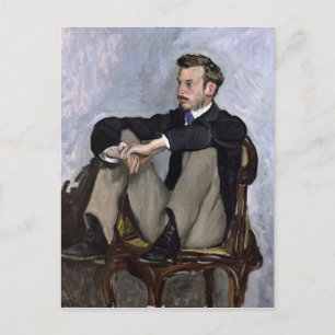 Porträtt i Auguste Renoir , 1867 Vykort