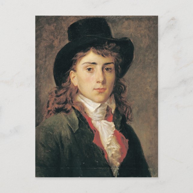 Porträtt i Baron Antoine Jean Gros Åldras 20 Vykort (Framsida)