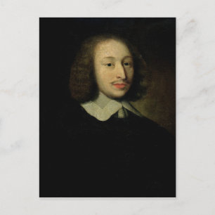 Porträtt i Blaise Pascal Vykort