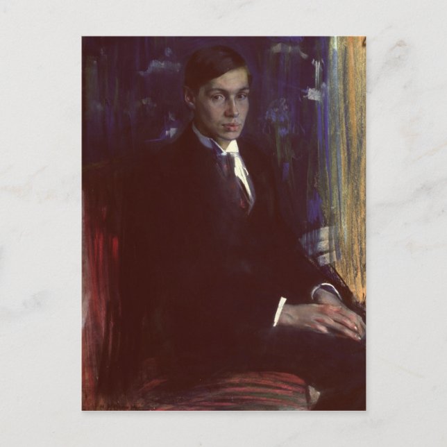 Porträtt i Boris Pasternak Vykort (Framsida)