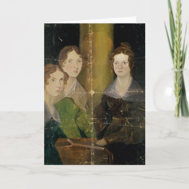 Porträtt i Bronte Sisters, 1834 Kort (Framsida)