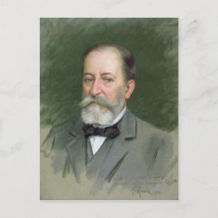 Porträtt i Camille Saint-Saens 1903 Vykort