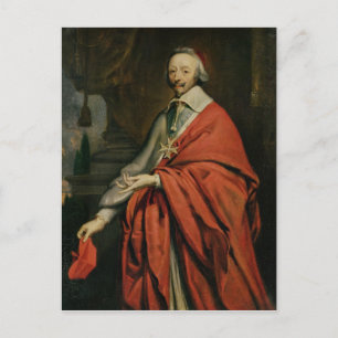 Porträtt i Cardinal de Richelieu Vykort