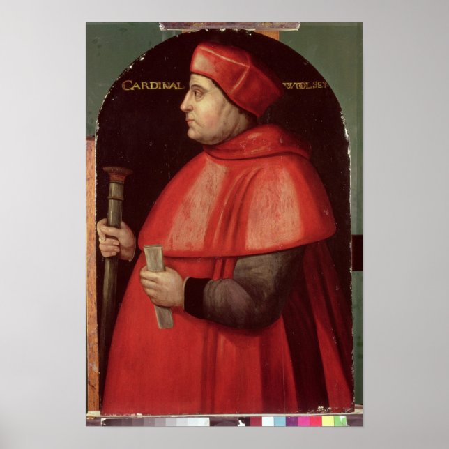 Porträtt i Cardinal Thomas Wolsey Poster (Framsidan)