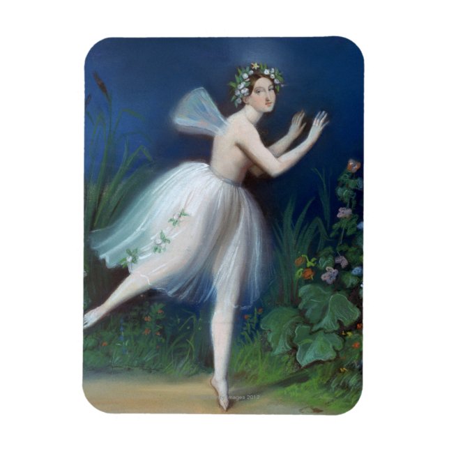 porträtt i Carlotta Grisi in Giselle Magnet (Vertikal)