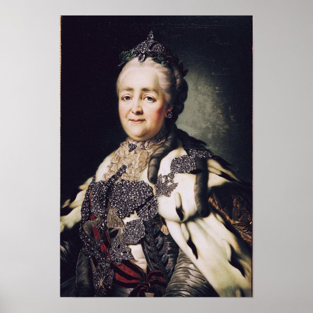 Porträtt i Catherine II av Ryssland 2 Poster (Framsidan)
