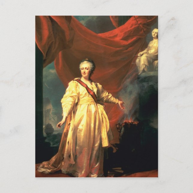 Porträtt i Catherine, Underbaren som Lawgiver Vykort (Framsida)