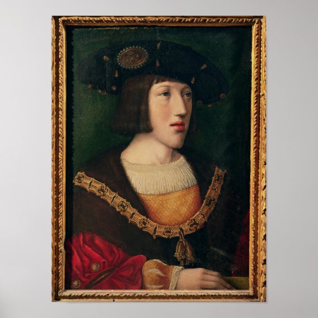 Porträtt i Charles V Poster (Framsidan)