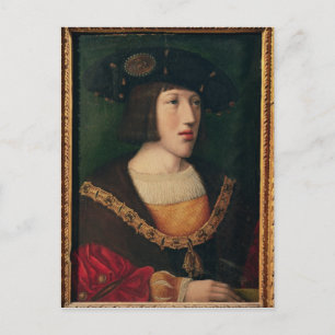 Porträtt i Charles V Vykort