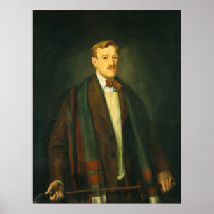 Porträtt i Chester Dale av George Bellows (1922) Poster