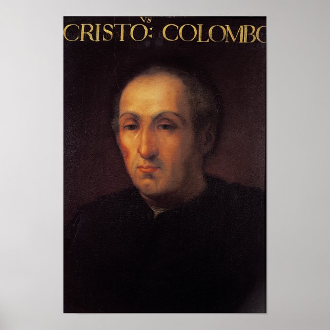Porträtt i Christopher Columbus Poster (Framsidan)