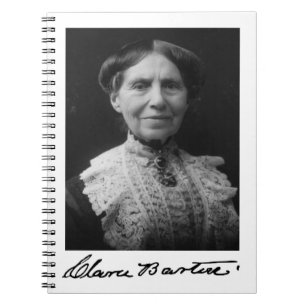 Porträtt i Clara Barton Anteckningsbok