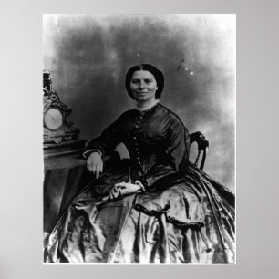 Porträtt i Clara Barton Poster