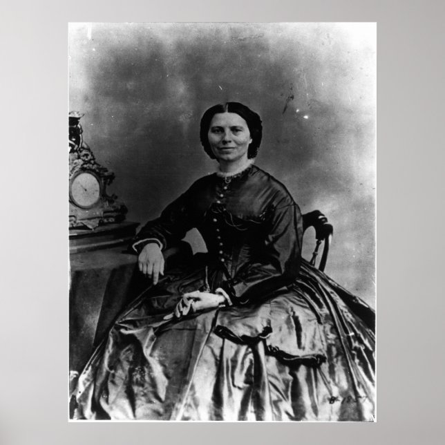 Porträtt i Clara Barton Poster (Framsidan)
