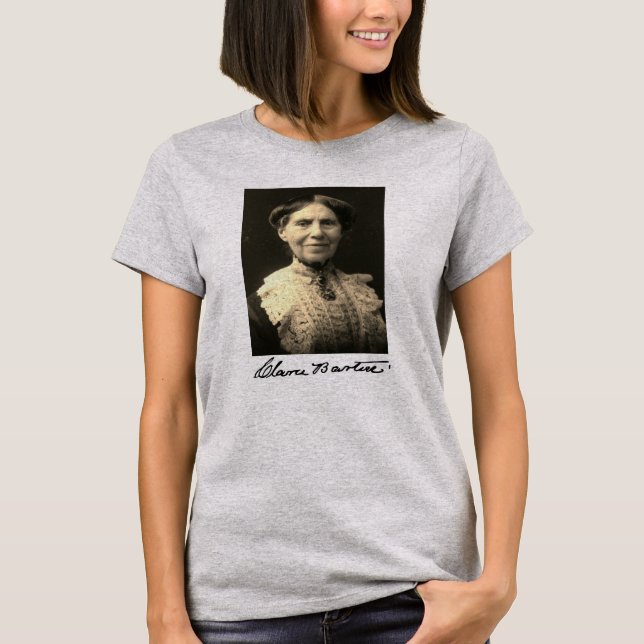 Porträtt i Clara Barton T Shirt (Framsida)
