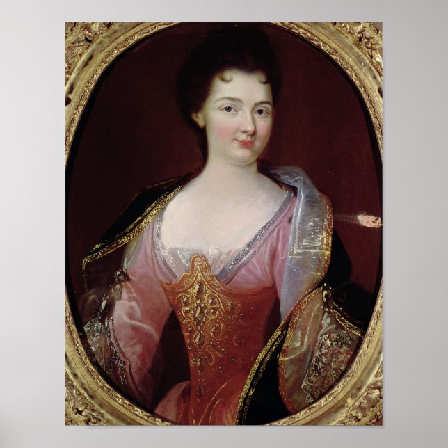 Porträtt i Claudine Alexandrine Guerin Poster (Framsidan)