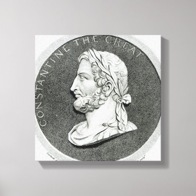 Porträtt i Constantine Underbaren Canvastryck (Framsida)
