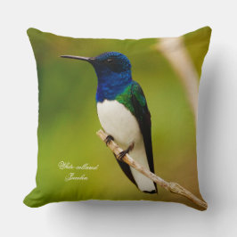 Porträtt i Contemplation Dekorativ kudde