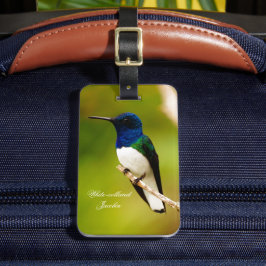 Porträtt i Contemplation Luggage Tag Bagagebricka