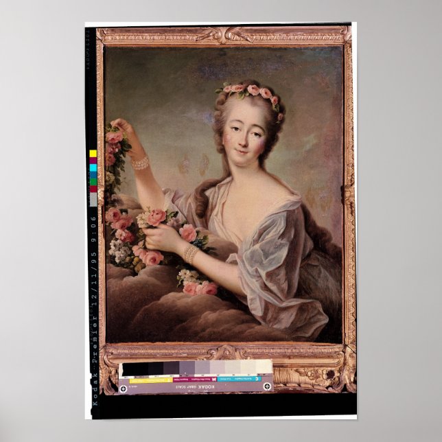 Porträtt i Countess du Barry as Flora Poster (Framsidan)