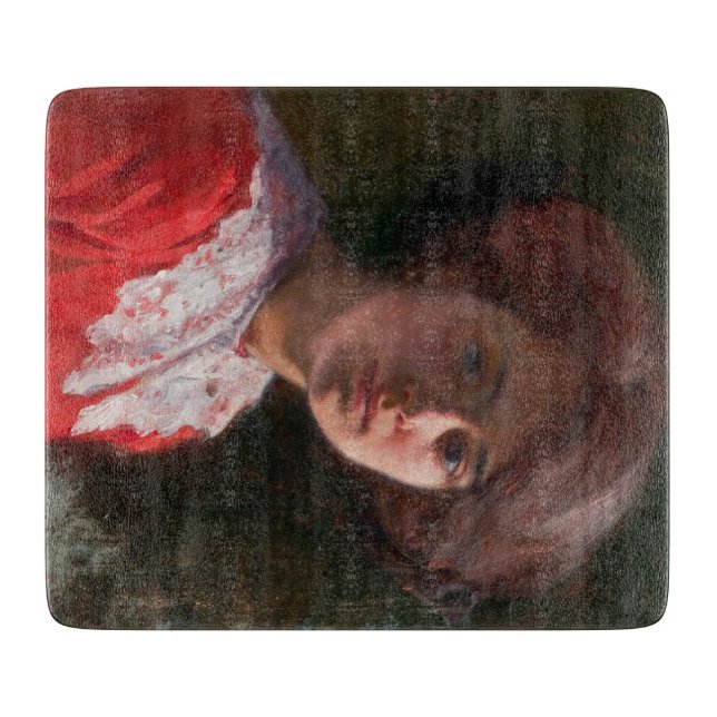 Porträtt i Dam (av Elin Danielson-Gambogi) (Framsidan)