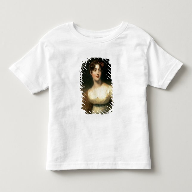 Porträtt i Dam Emily Harriet Wellesley-Pole Tee Shirt (Framsida)