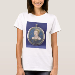 Porträtt i Dam, eventuellt Dam Jane Grått, c.154 T Shirt