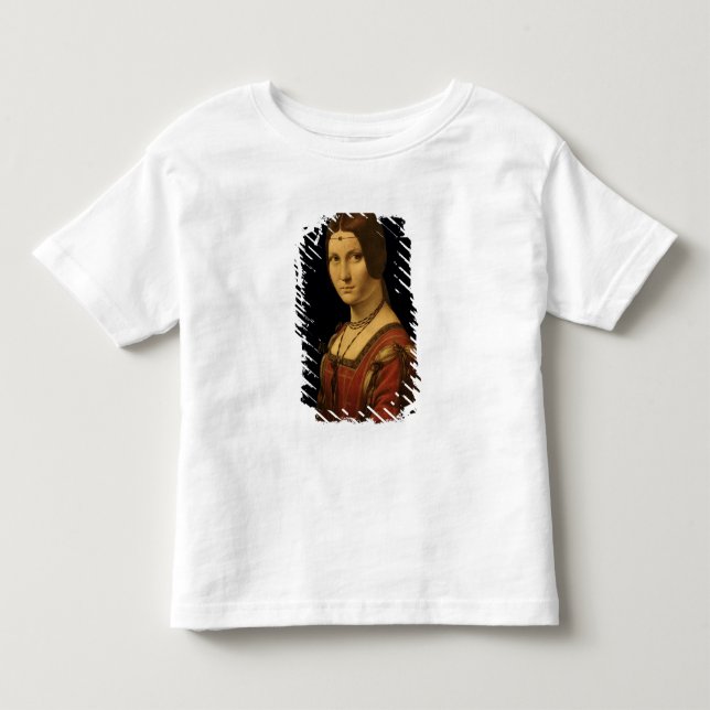 Porträtt i Dam från Milanos domstol Tee Shirt (Framsida)
