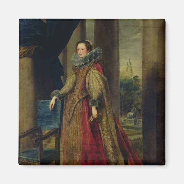 PORTRÄTT i DAM Magnet (Framsidan)