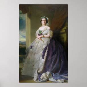 Porträtt i Dam Middleton , 1863 Poster