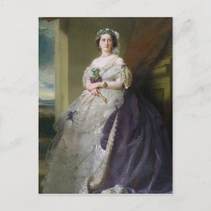 Porträtt i Dam Middleton , 1863 Vykort