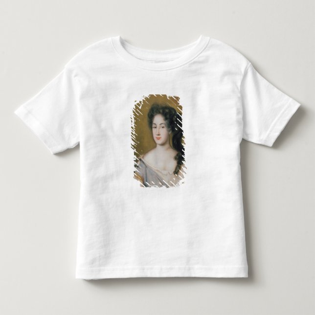 Porträtt i Dam (pastel på papper mark) Tee (Framsida)