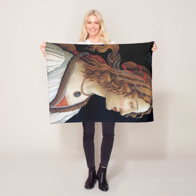 Porträtt i Dam, Sandro Botticelli Fleecefilt (På plats)