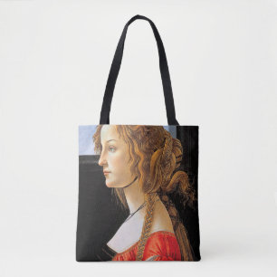 Porträtt i Dam, Sandro Botticelli Tygkasse