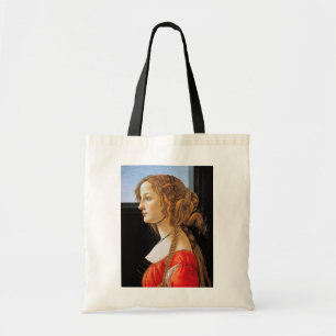 Porträtt i Dam, Sandro Botticelli Tygkasse