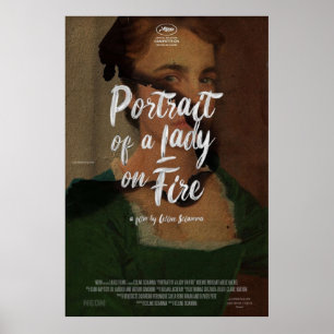 Porträtt i dam vid brand 3 poster