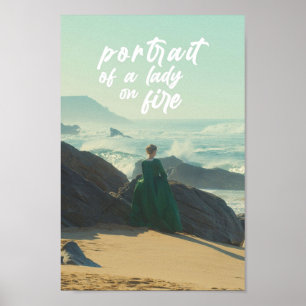 Porträtt i Dam vid brand Poster
