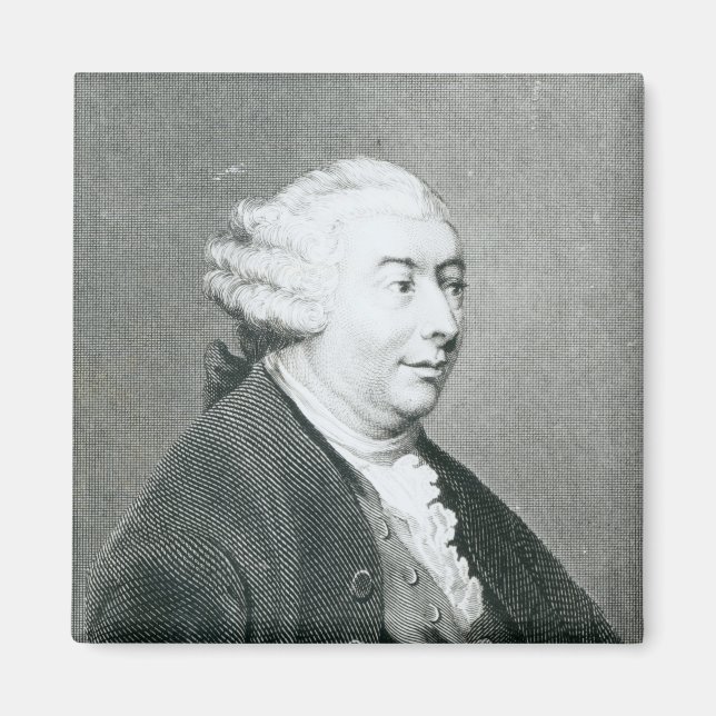 Porträtt i David Hume Magnet (Framsidan)