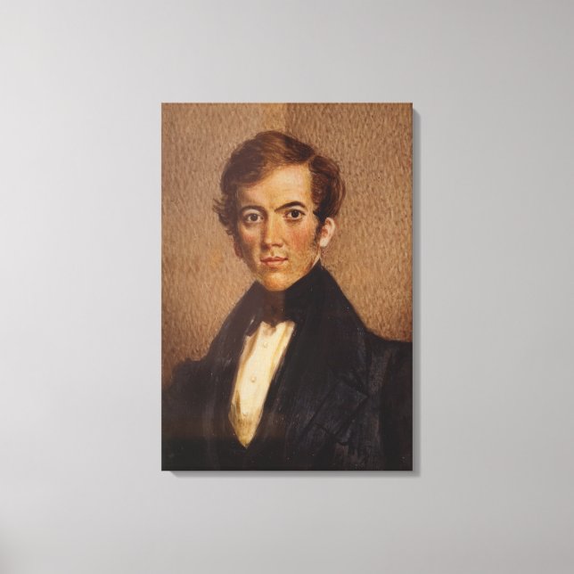 Porträtt i David Livingstone Canvastryck (Framsida)