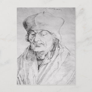 Porträtt i Desiderius Erasmus 1520 Vykort