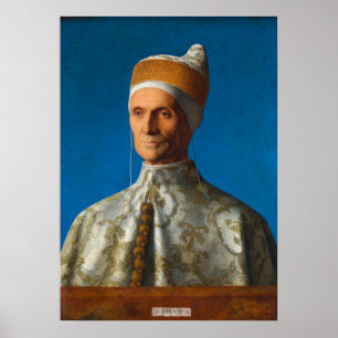 Porträtt i Doge Leonardo Loredan av Bellini Poster