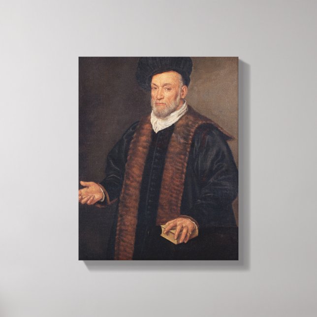 PORTRÄTT i DOKTOR Canvastryck (Framsida)