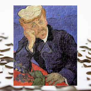 Porträtt i Doktor Gachet av Vincent van Gogh Pussel