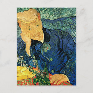 Porträtt i Doktor Gachet, Van Gogh Fine Art Vykort