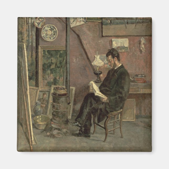 Porträtt i Doktor Martinez, 1878 (olja på arbetsyt Magnet (Framsidan)