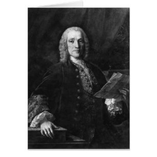 Porträtt i Domenico Scarlatti Hälsningskort