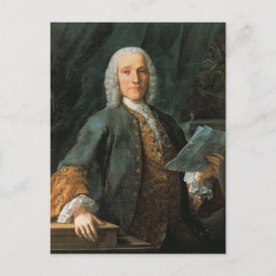 Porträtt i Domenico Scarlatti Vykort